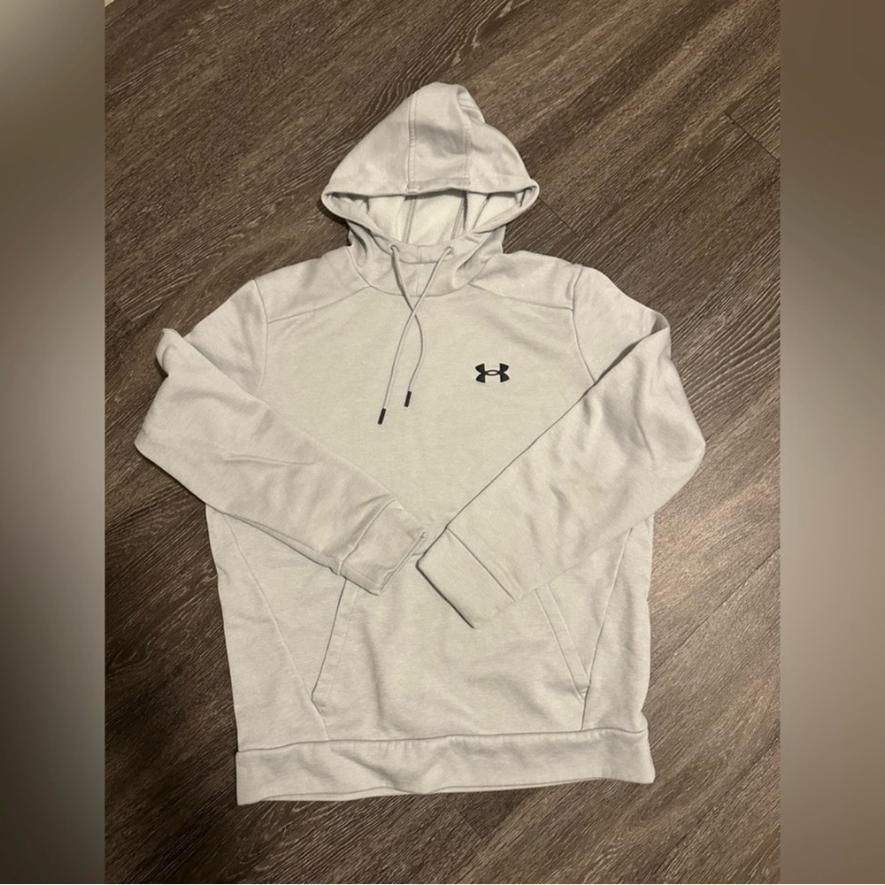 Under Armour Men's Light Gray Hoodie